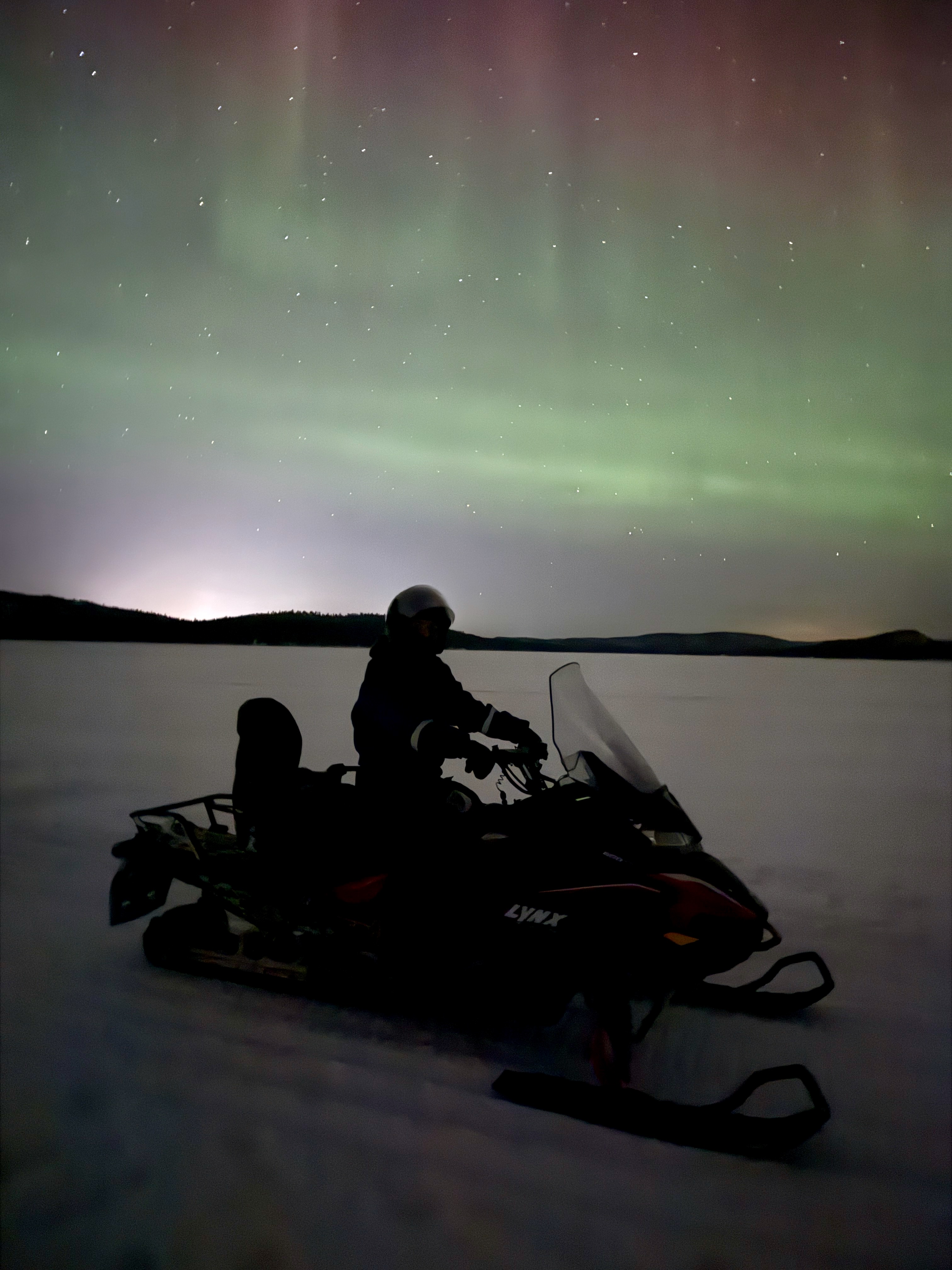 Aurora Snowmobile in -20C